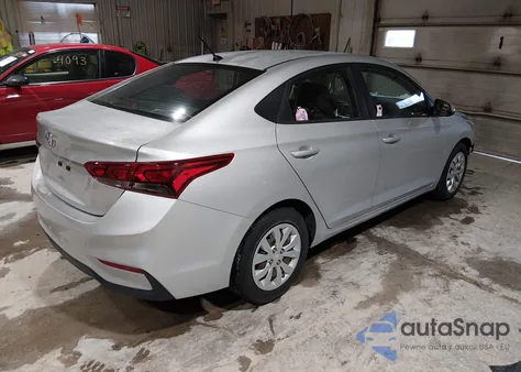 2020 Hyundai Accent Se из США, поврежденный, VIN 3KPC24A6XLE108803